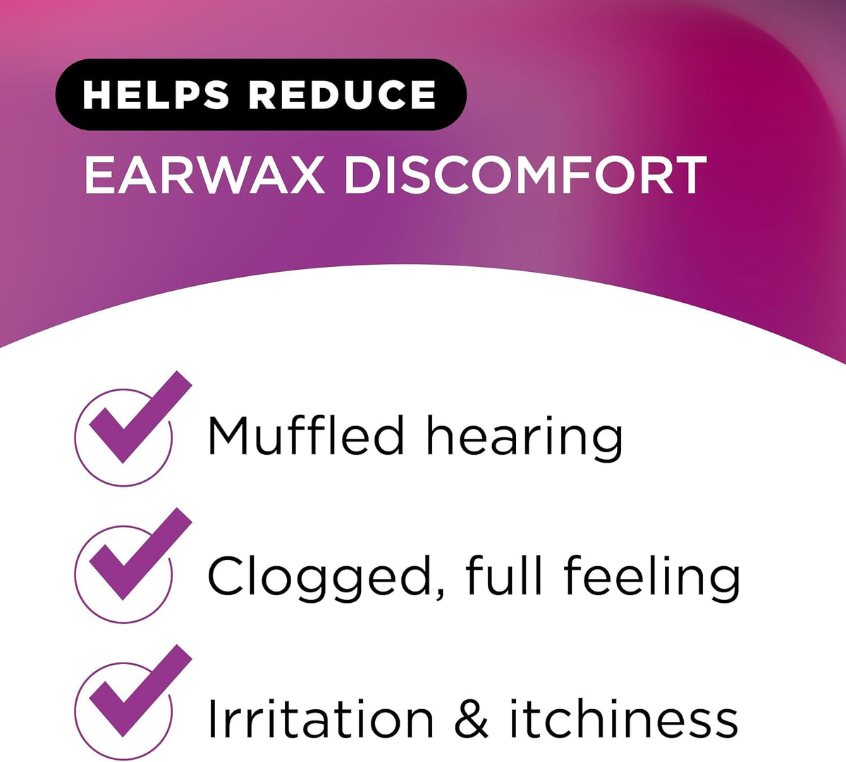 LIPO Earwax Removal Kit, Ear Wax Drops with Bulb Syringe & Plugs