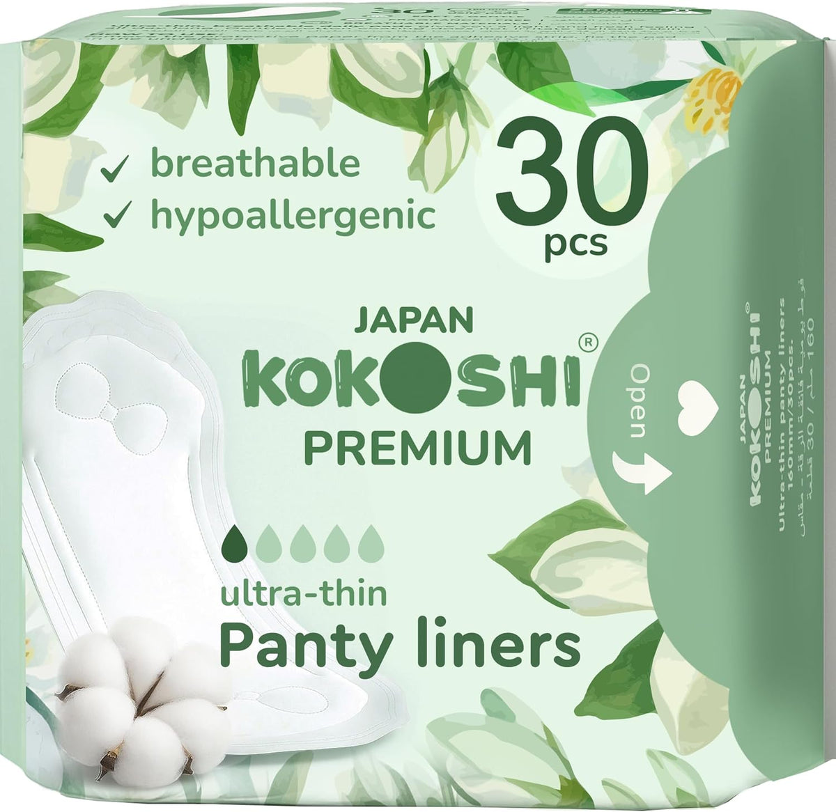 Panty Liners 160 ml 30 pieces