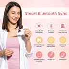 easy@Home Bluetooth Basal Body Thermometer for Adults - Fertility Prediction