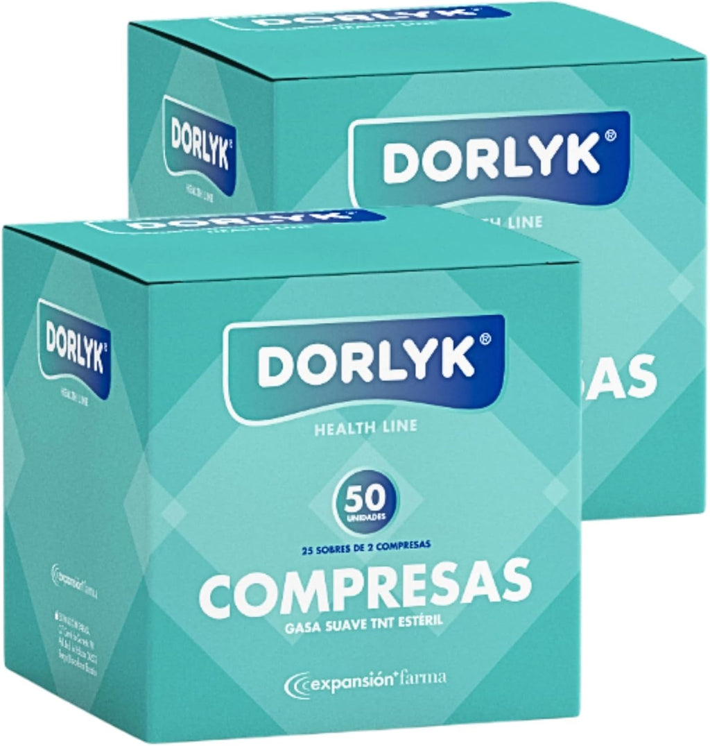 DORLYK 100 Sterile Gauze - Non-Woven Gauze - Baby Gauze - Cotton Pads - Large Sterile Gauze - Non Woven Gauze - Non Woven Gauze - Non Woven Gauze - Medical Gauze - Tnt Gauze