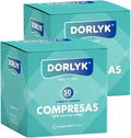 DORLYK 100 Sterile Gauze - Non-Woven Gauze - Baby Gauze - Cotton Pads - Large Sterile Gauze - Non Woven Gauze - Non Woven Gauze - Non Woven Gauze - Medical Gauze - Tnt Gauze