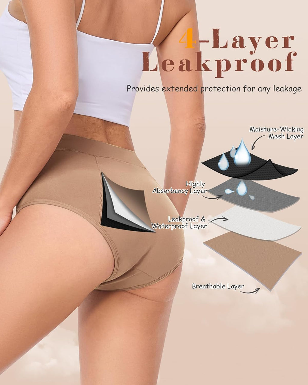 Incontinence Products Postpartum High Absorbency