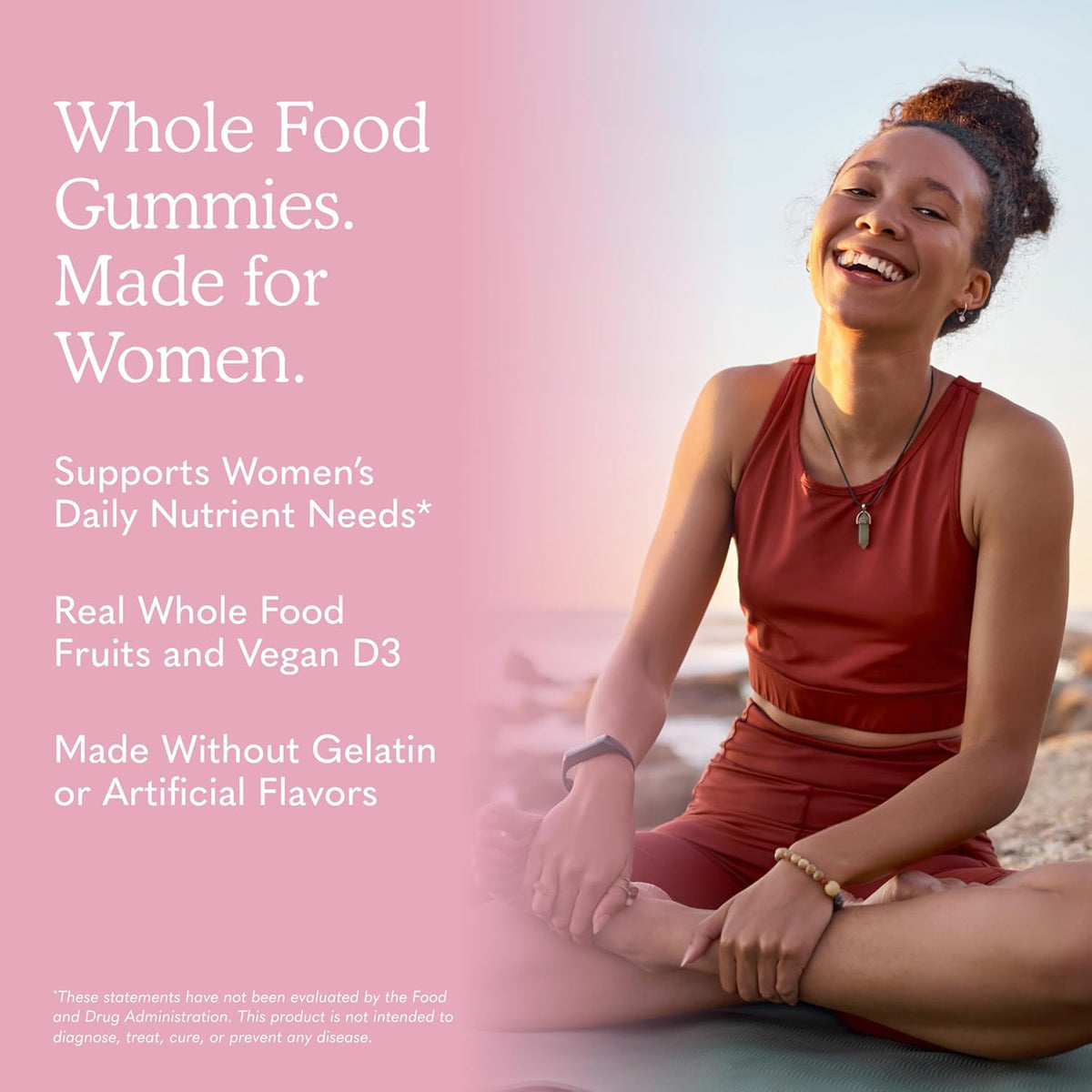 Garden of Life Organics Women's Gummy Vitamins - Berry - Certified Organic, Non-GMO, Vegan, Kosher Complete Multi - Methyl B12, C & D3 - Gluten, Soy & Dairy Free, 120 Real Fruit Gummies