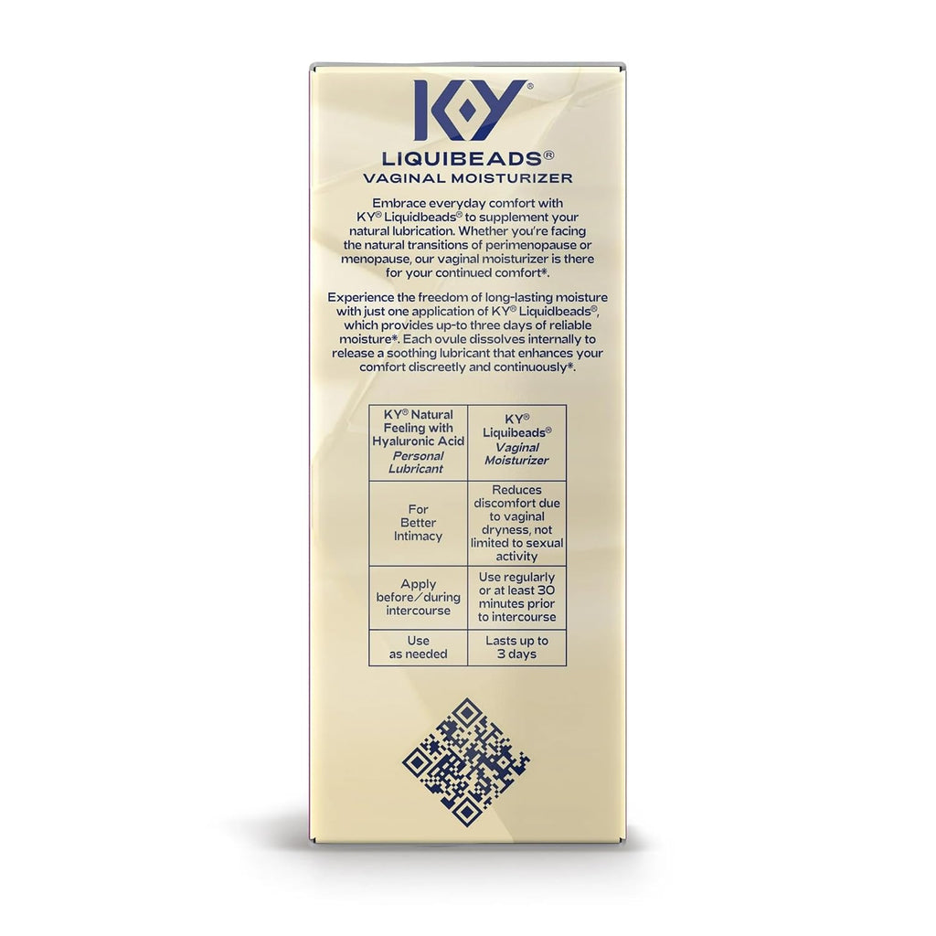 ky liquibeads vaginal moisturizer