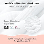 XXL + 2 Sanitary Pads Disposable High Absorbency 10 pads