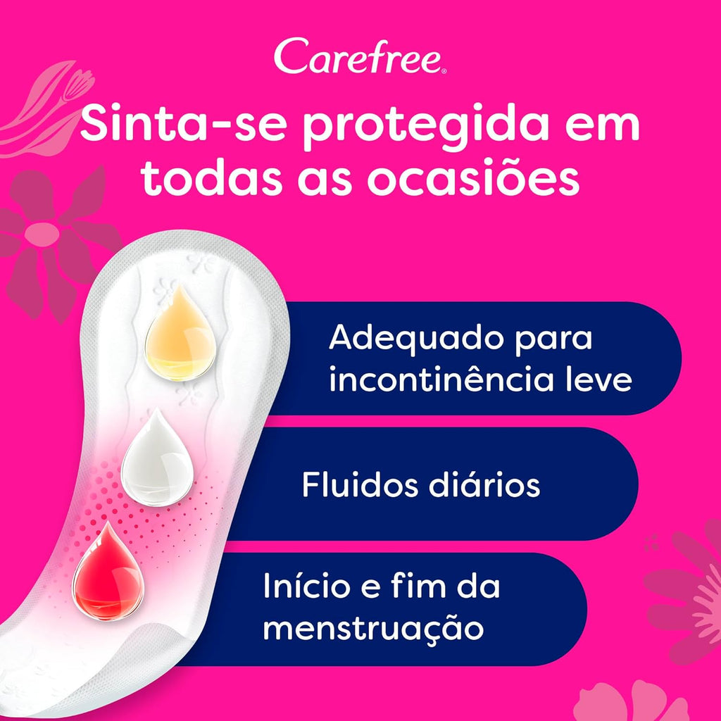 CAREFREE Panty Liners 60 pieces
