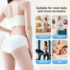 Disposable Underwear for Women, High Waisted Ladies Panties for Travel Maternity Postpartum,10/20 Pack White Briefs