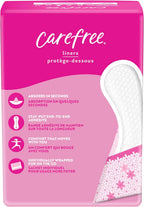Carefree Panty Liners, Regular Liners, Wrapped, Unscented, 54ct