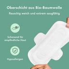 Rael Sanitary Pads Organic 14 pieces