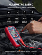 AstroAI Intelligent Digital Multimeter 4000 Counts, Digital Polymeter, Automatic Range Electric Tester with Speed and Accuracy Measurement for AC/DC Voltage, Resistance and Continuity
