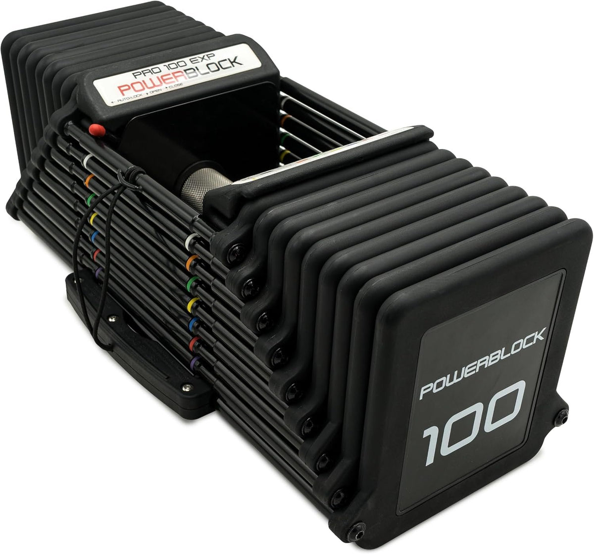 PowerBlock Pro 100 Adjustable Dumbbell, 5-100 lb