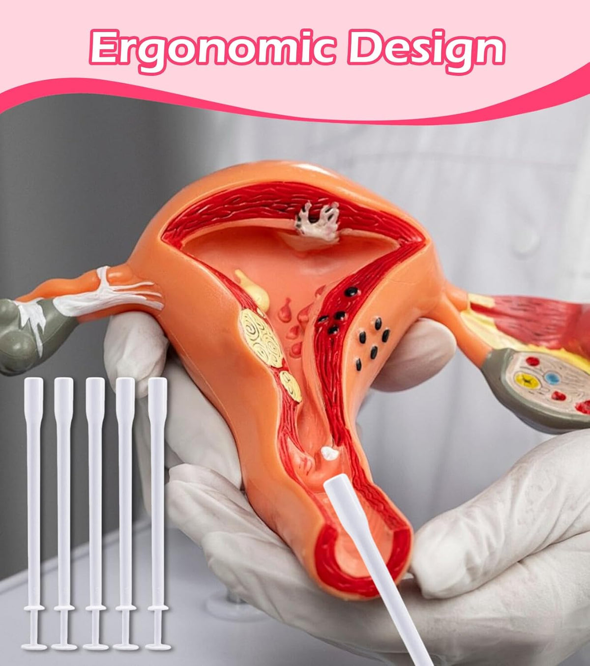 TAKONE Vaginal Applicators Reusable 30 pieces