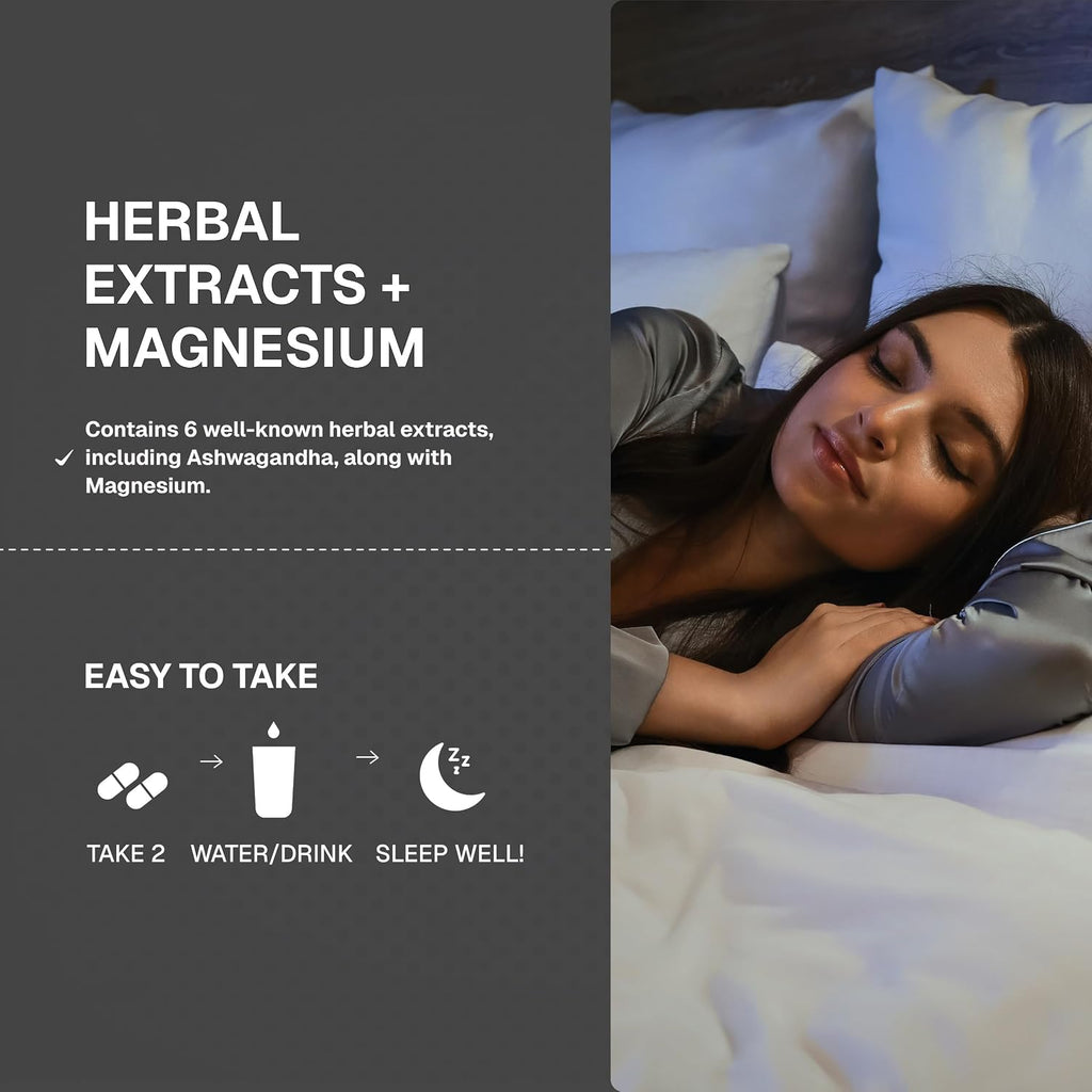 Weider Sleep Melatonin Free, Herbal Sleep Supplement, 60 Capsules