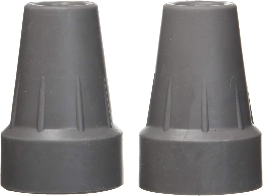 Medline G00842 Guardian Super Crutch Tip, Gray, 7/8 Inch