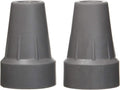 Medline G00842 Guardian Super Crutch Tip, Gray, 7/8 Inch