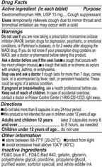 RXZELL Adult Cough Relief, Dextromethorphan HBr 15mg (100 Softgels), 8 Hour Long Lasting, Non-Drowsy, Cough/Bronchial Suppressant