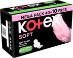 Kotex Sanitary Pads With Wings 50 pads