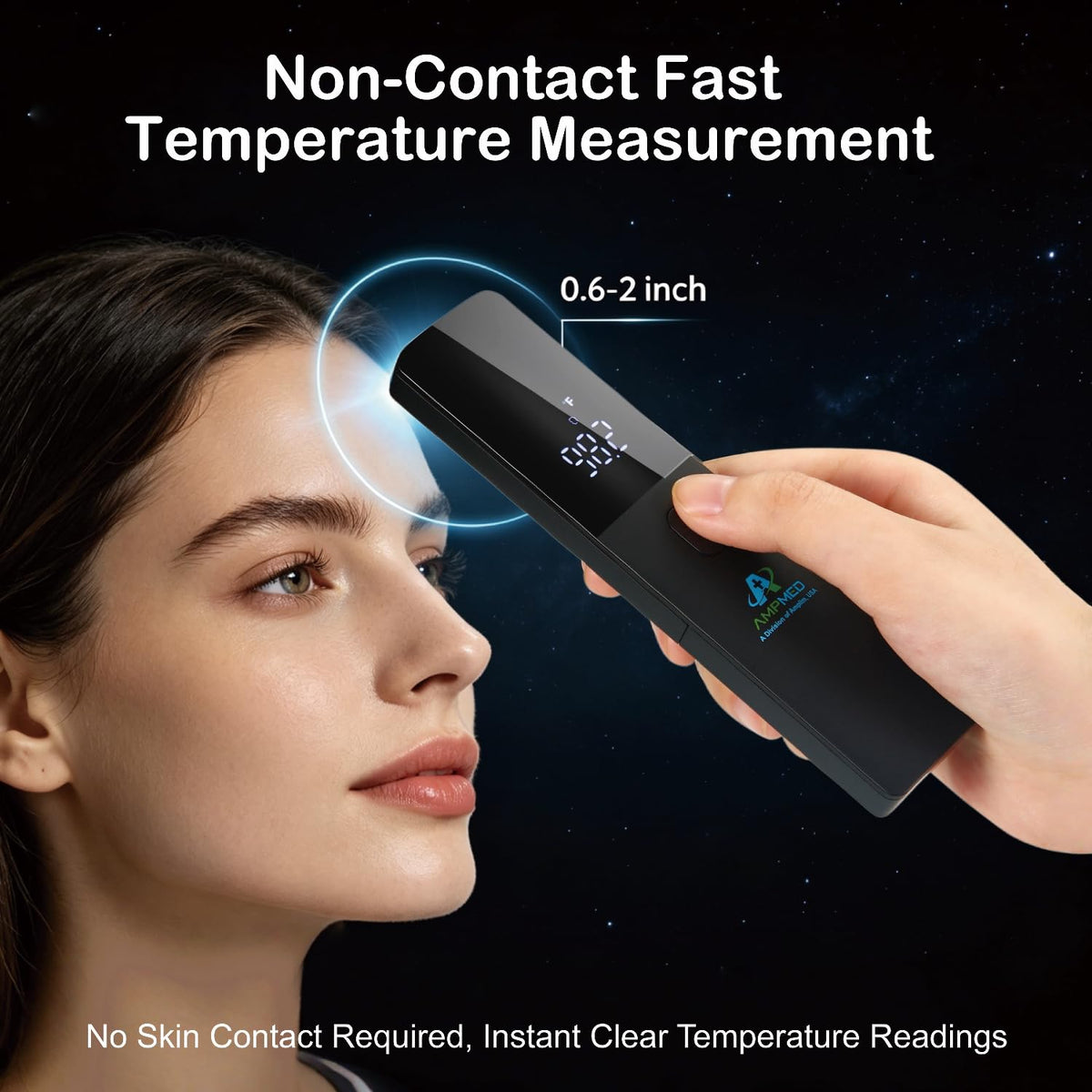 Medical Grade No-Touch Forehead Thermometer