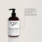 tgin Protective Leave In Conditioner – Restores Moisture & Shine – 13 oz | Miracle RepaiRx Leave In Conditioner For Curly Hair with Black Castor Oil & Biotin for Growth – Reduces Breakage & Split Ends
