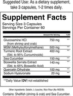 Jocko Fuel Joint Support Glucosamine Chondroitin Supplement | 60 Serving