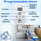 Ice Machine for Knee After Surgery, Cold Therapy Machine for Knee Replacement with Programmable Timer,Ice Therapy Machine for Sports Injuries,Joint Pain,Strains,Sprains and Arthritis