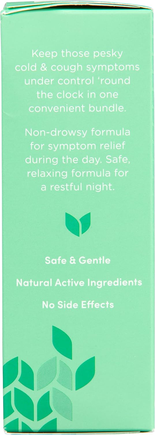 Hyland's Kids Cough Syrup & Mucus Relief 2-Pack (Day + Night) Grape 8 fl oz