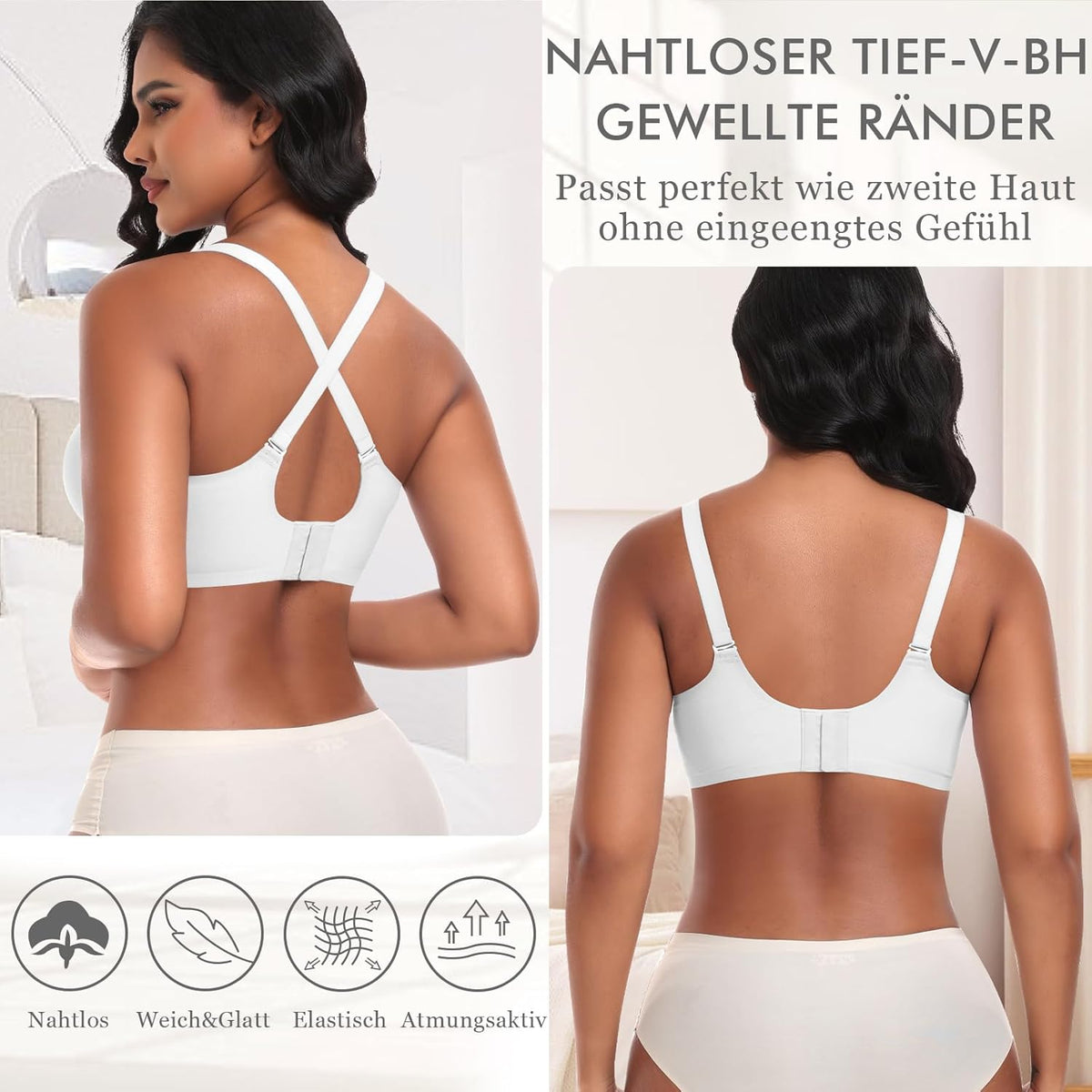 Ganado Bras Wire-Free
