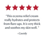 Eucerin Eczema Relief Body Cream with Colloidal Oatmeal, 8 OZ | Daily Eczema Cream, Soothes Eczema-Prone, Itchy Skin, Reduced Flare Ups, NEA Accepted, Fragrance Free, Steroid Free