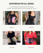 FeelinGirl Waist Trainer Belt Cincher Corset Tummy Control Faja Body Shaper