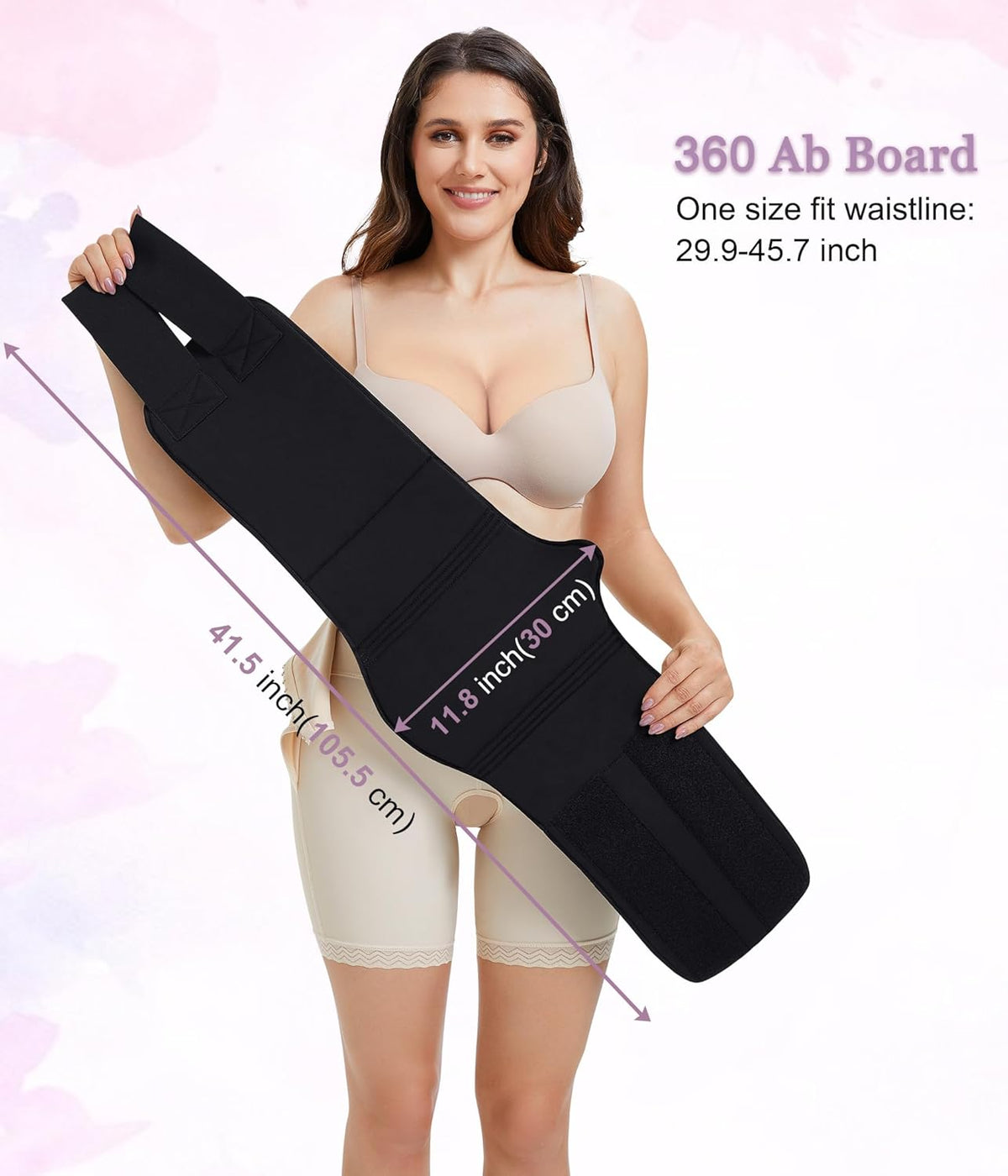 YERKOAD 360 Lipo Foam Ab Board Post Surgery Abdominal Liposuction Compression Boards Belly Belly Lipo Recovery Waist Cincher