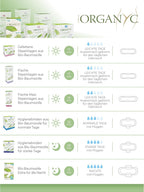 Organyc Sanitary Pads Organic Overnight