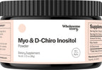 Myo-Inositol & D-Chiro Inositol Powder | 30-Day Supply | 40:1 Ratio | Hormonal Balance & Healthy Ovarian Function Support for Women | Vitamin B8 | Made in USA (2.17 oz)