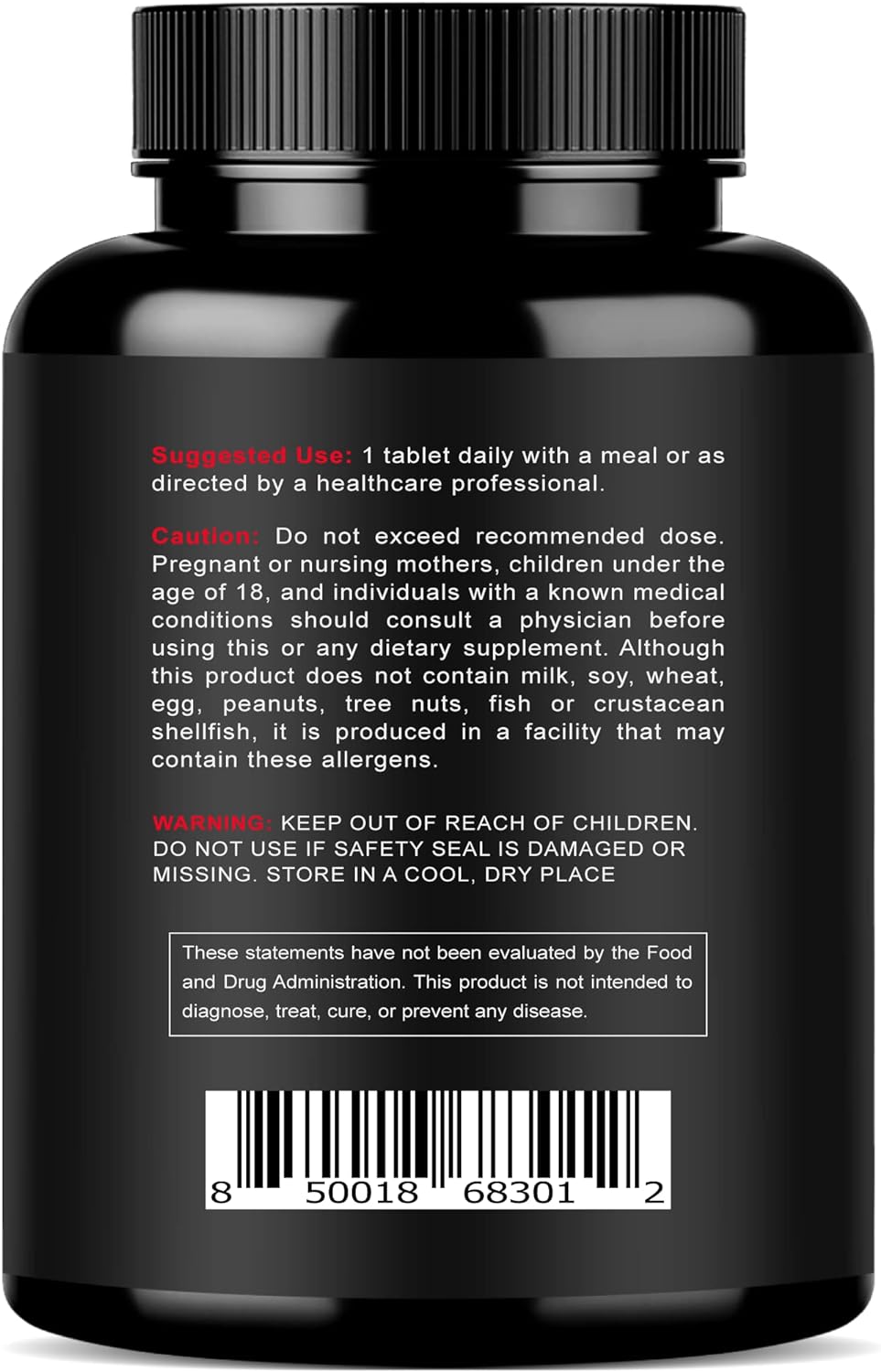 Vitamin B Complex - Contains All Essential B Vitamins - B1, B2, B3, B5, B6, B7, B9, B12 and Biotin - Super B Complex Vitamins for Energy, Immunity and Mood Support - 90 Tablets
