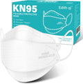 Edith qi KN95 Face Masks for Adults, 50 PCS, 5-Ply Disposable Masks