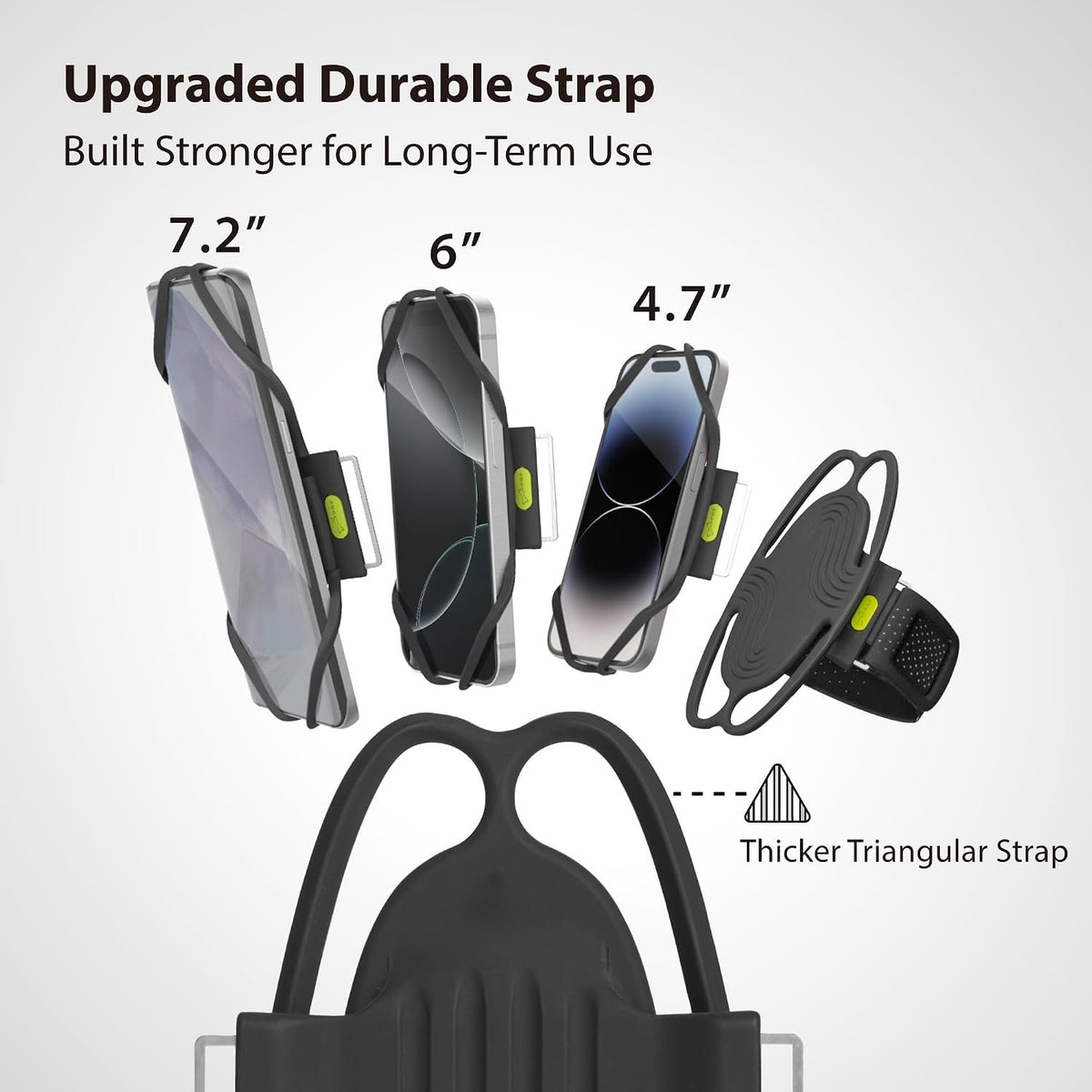 BONE Run Tie 3, Universal Running Phone Armband for 4.7"-7.2" Smartphones