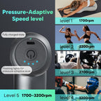 arboleaf Mini Massage Gun, Deep Tissue Percussion Massager Back Pain Relief