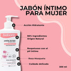 Babaria - Rosehip and Lactic Acid Intimate Gel | Intimate Women's Soap | Intimate Moisturizing Gel | Intimate Women's Soap | PH Intimate