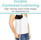 Vive Premium Crutch Pads & Hand Grips - Comfortable, Breathable | Machine Washable Padding - Moisture Wicking & Odor Reducing Pillow Accessory Covers for Adult & Youth Walking Crutches