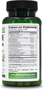 Siberian Green Herbal Kidney Detox 60 Capsules – Cranberry Birch Juniper Traditional Siberian Formula