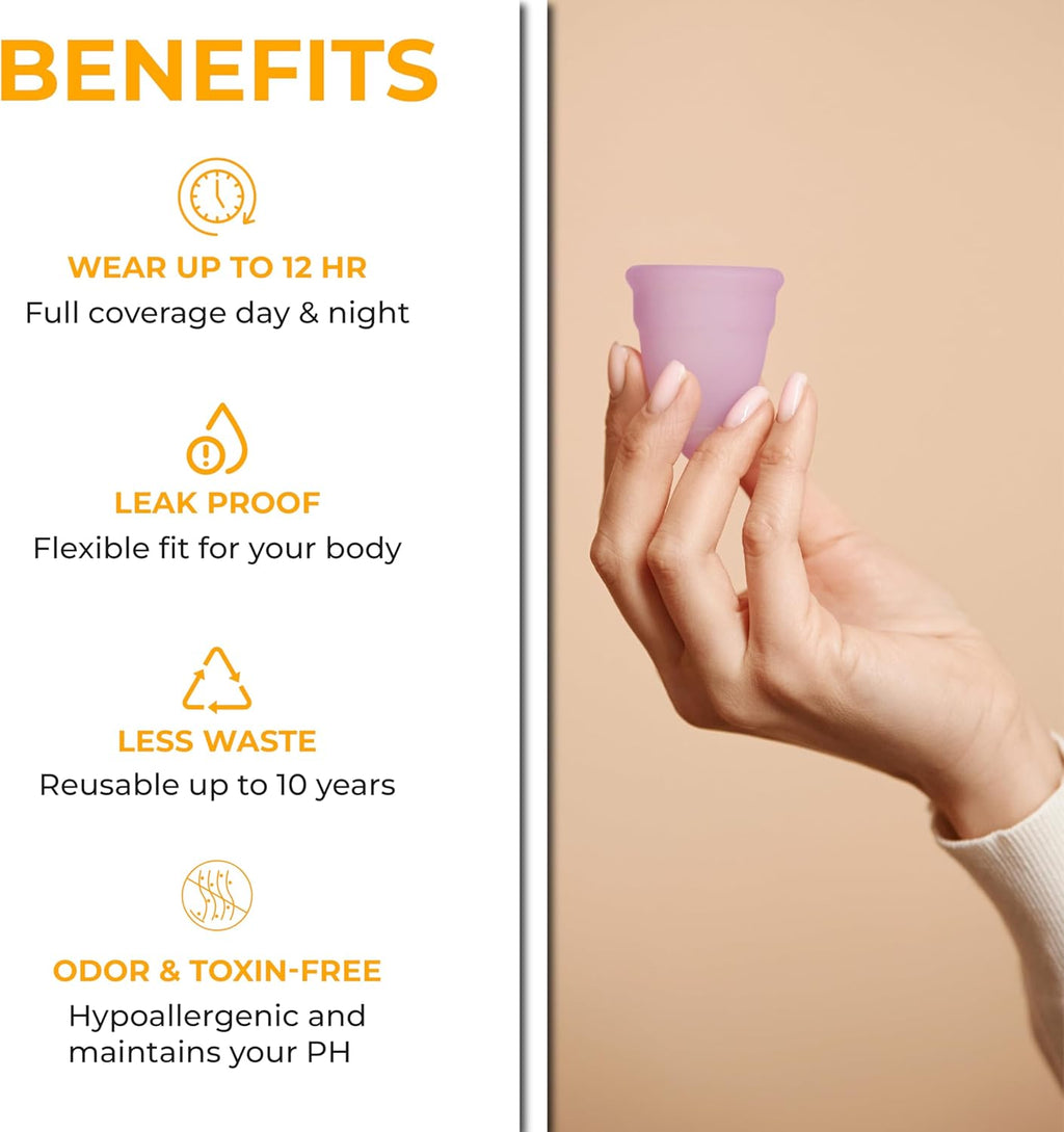 Menstrual Care 100% Cotton Silicone