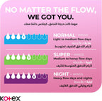 Kotex Sanitary Pads With Wings 32 pads