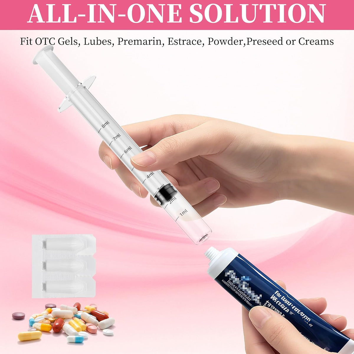Aplicadores Vaginal Applicators Disposable 8 Ml