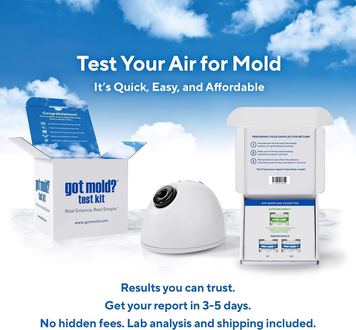 Environmental Test Kits Reusable