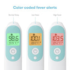 Frida Baby 3-in-1 Infrared Thermometer for Ear, Forehead & Touchless | Fever Thermometer for Babies, Infants, Toddlers, Kids & Adults, Fast, Accurate & Reliable Readings