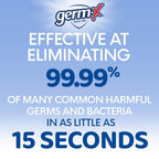 Germ-X Nourish Hand Sanitizer, 2 Fl Oz (Pack of 6), 2-in-1 Moisturizing and Sanitizing Formula with Shea Butter, Vitamin E & Aloe, Non-Greasy, Mini Travel Size for On-The-Go, Fresh Scent