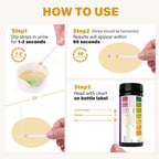Uti Test Strips,100 Strips 3-in-1 Urinary Home Testing Kit, Fast And Accurately Reads Leukocytes, Nitrites, PH, Simple at Home Urine Test Strips