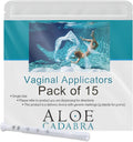 Extra Disposable Vaginal Applicators (15 Pack) Individually Wrapped, Fits Threaded Vaginal Creams and Contraceptive Gels