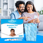 Easy@Home Ovulation Test Kit for Women, 10 Pack LH Test Strips, Fertility Predictor for Pregnancy Planning, Ovulation Tracker Powered by Premom iOS and Android App