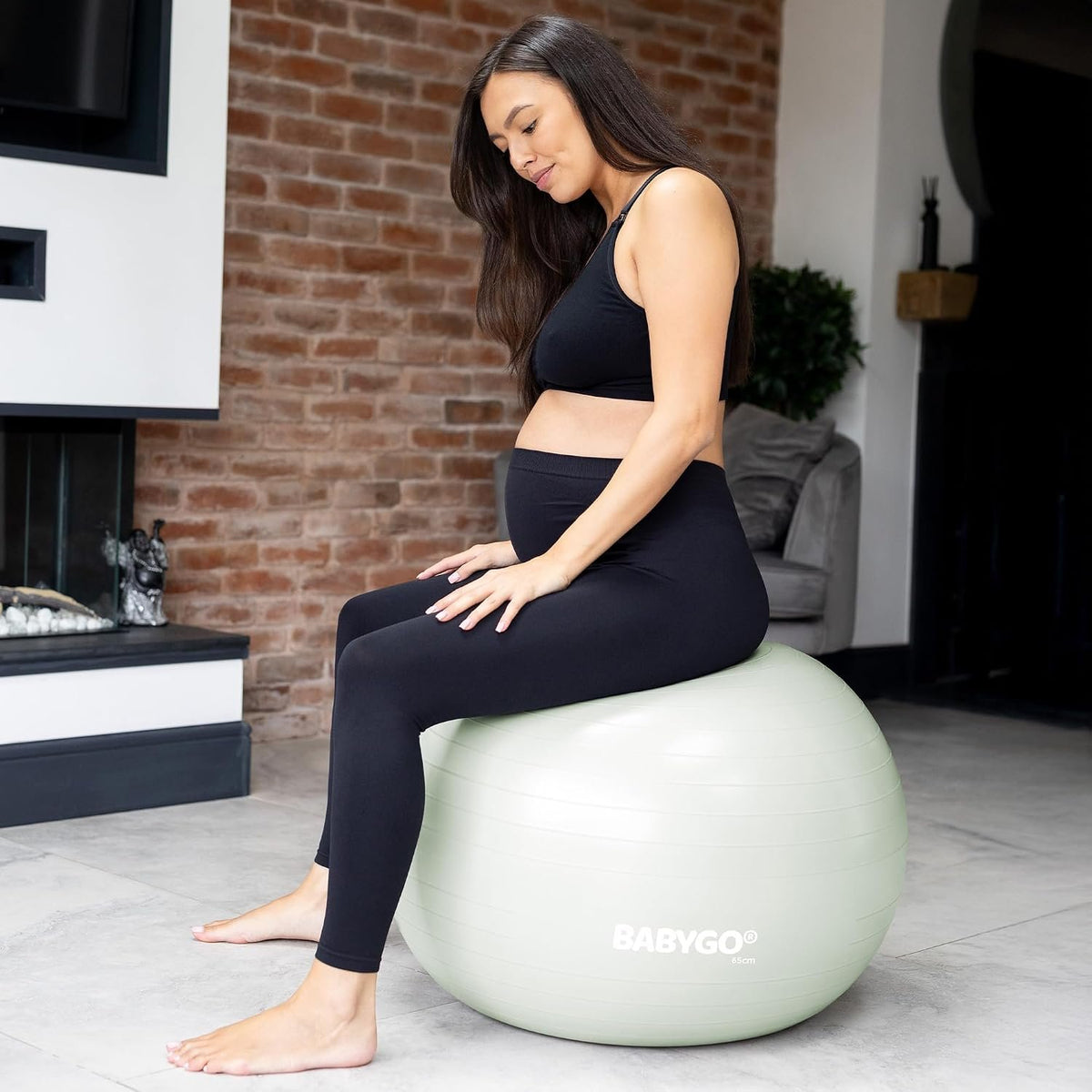 BABYGO Birthing Ball, Pregnancy & Labor, Award Winning Book