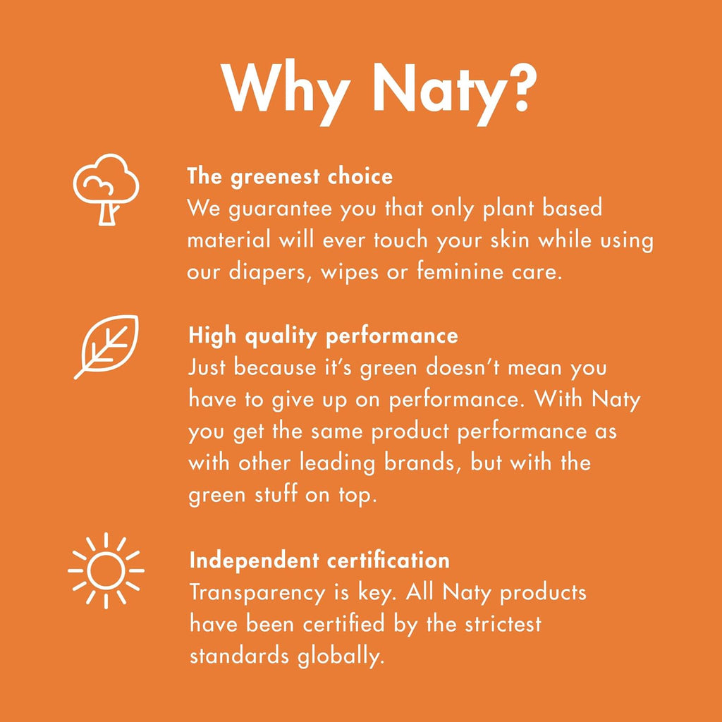 Naty Panty Liners Organic 32 pieces